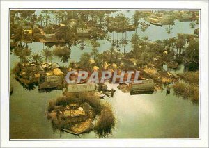 Postcard Modern Iraq Maadans The marsh dwellers