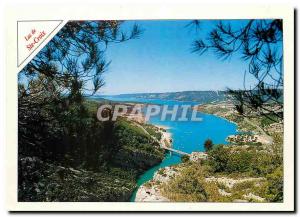 Postcard Modern Lake St. Croix Var Alpes de Haute Provence Lake form in 1973 ...