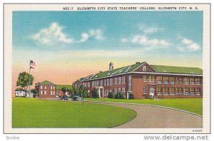 Exterior, Elizabeth City State Teachers' College, Elizabeth City, North Carol...