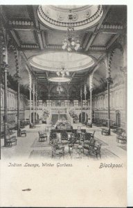 Lancashire Postcard - Indian Lounge - Winter Gardens - Blackpool - Ref 18245A