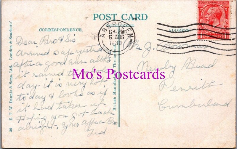 Scotland Postcard - Aberdeen, Union Bridge & Union Terrace   RS37510