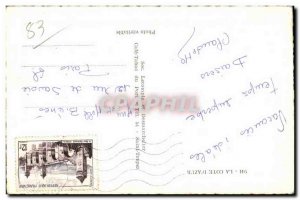 Postcard Old Saint Tropez Street mercy