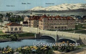 Public Library, Riverside Hotel in Reno, Nevada