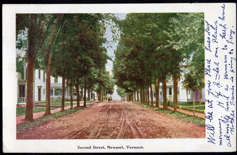 Vermont NEWPORT Second Street - pm - Und/B
