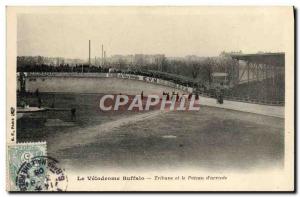 Postcard Old Bike Cycle Cycling Velodrome Buffalo Tribune and the post d & # ...