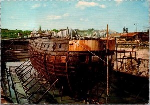 Sweden The Wasa In Dry Dock After Salvage In 1961