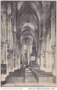 Germany Nuernberg Inneres der Sebalduskirche