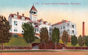BELLINGHAM, WA  Washington   ST JOSEPH'S HOSPITAL  Whatcom Co   c1910's Postcard