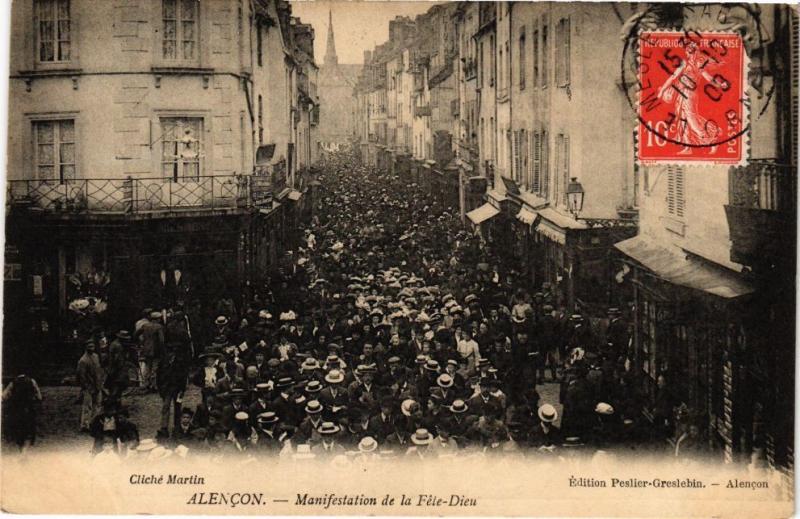 CPA Alencon (Orne) - Manifestation de la Fte Dieu (250103)