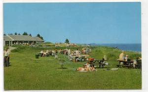 Picnic Area Todd's Point Reid State Park Georgetown Maine postcard