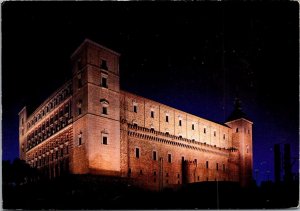 Spain Toledo The Alcazar Illuminated