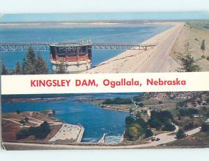 Pre-1980 DAM SCENE Ogallala - Near North Platte Nebraska NE G6419@