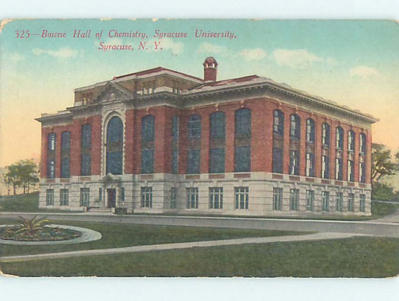 Divided-Back CHEMISTRY HALL AT SYRACUSE UNIVERSITY Syracuse New York NY L7492