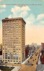 Enter southern building and looking east on Jefferson Street Louisville Kentu...