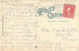 Union Station in Salina Kansas KS 1919? White Border