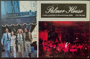 Vintage Postcard 1960's The Palmer House, Downtown Chicago, Illinois (IL)