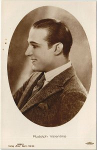 CPA AK Rudolph Valentino Ross Verlag 1831/4 FILM STAR (610635)