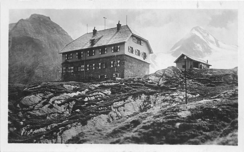 Lot132  krefelder hutte und kitzsteinhorn salzburg austria real photo