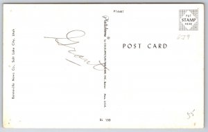 State Maps~Greetings From Utah~Knolls~Duchesne~Monroe~Garrison~Vintage Postcard