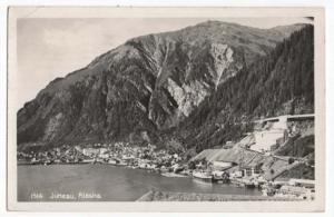 RPPC, Juneau, Alaska, A Birdseye View, 1955