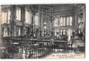 Aix-les-Bains France Postcard 1907-1915 Villa des Fleurs Interior View Salle