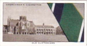 Church Vintage Cigarette Card Well Known Ties No 22 Old Cliftonians
