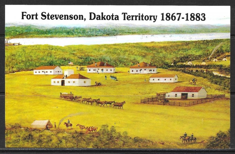 North Dakota, Garrison - Fort Stevenson - Dakota Territory - [ND-010]