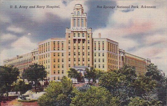 U S Army And Navy Hospital Hot Springs National Park Arkansas