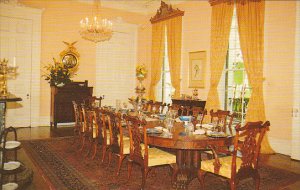 Louisiana White Castle Nottoway Plantation Dining Room