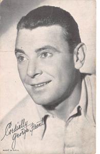 George Brent Non Postcard Backing Unused 