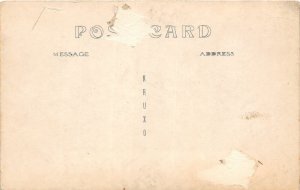 G10/ Ship RPPC Postcard c1910 U.S.S. Virginia Battleship 2