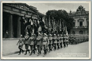BERLIN GERMANY MILITARY PARADE ANTIQUE POSTCARD