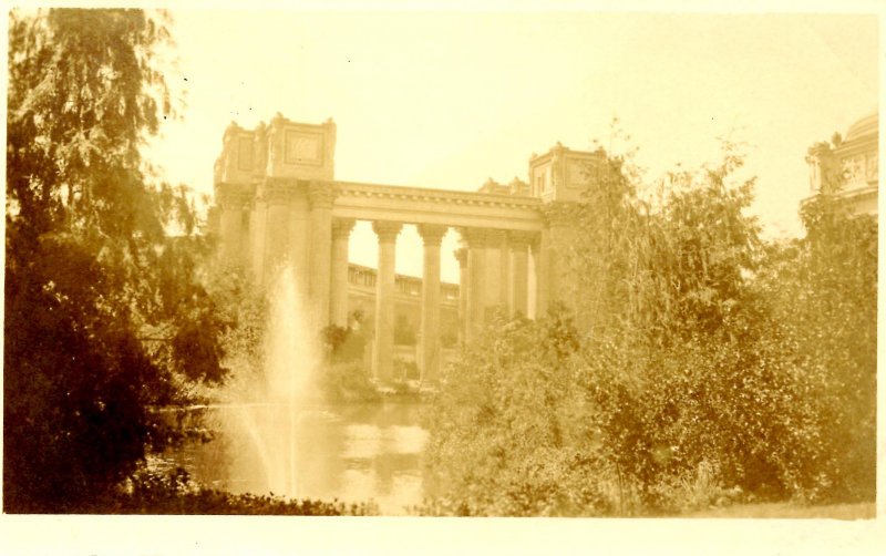 CA - San Francisco. Panama-Pacific Exhibition, 1915. Palace of Fine Arts  *RPPC