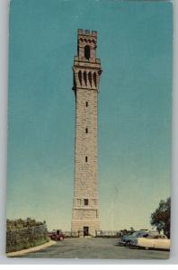 Postcard~Pilgrim Memorial Monument~Provincetown,MA