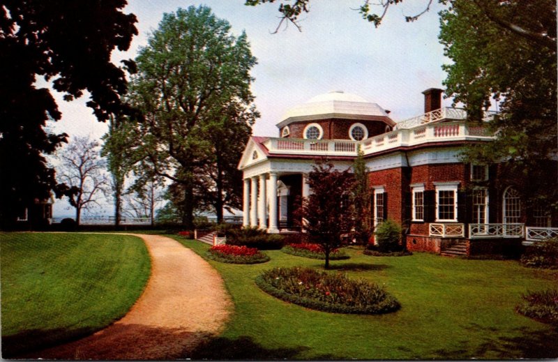 Virginia Charlottesville Monticello Home Of Thomas Jefferson