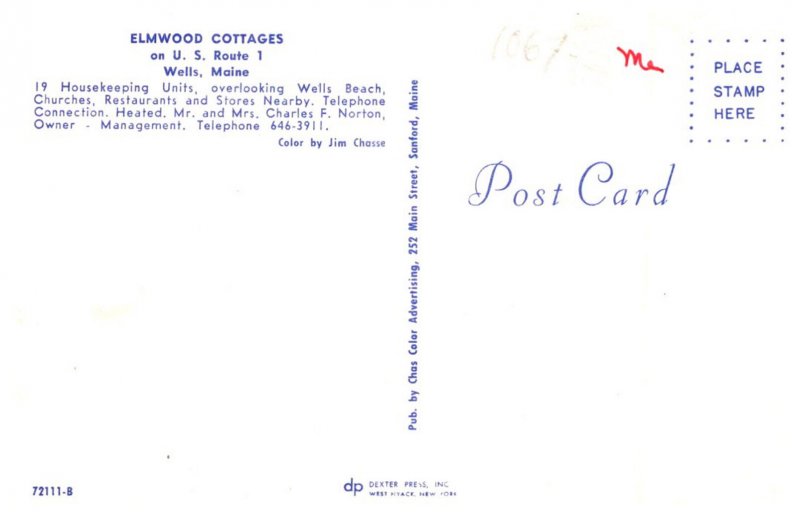 Maine  Wells  Elmwood Cottages