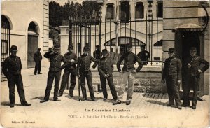 CPA Militaire Toul - 6e Bataillon d'Artillerie - Entrée du (90447)