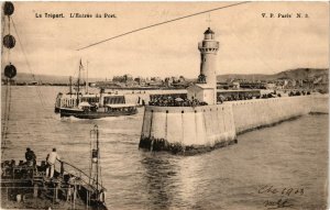 CPA Le TRÉPORT-L'Entrée du Port (348219)