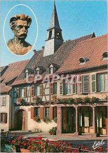 Modern Postcard Kaysersberg Haut Rhin The birthplace of Dr. Schweitzer nobel ...