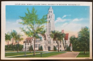 Vintage Postcard 1930-1945 Cutler Union, University of Rochester, New York (NY)