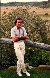 Julio Iglasias Vintage Postcard S69