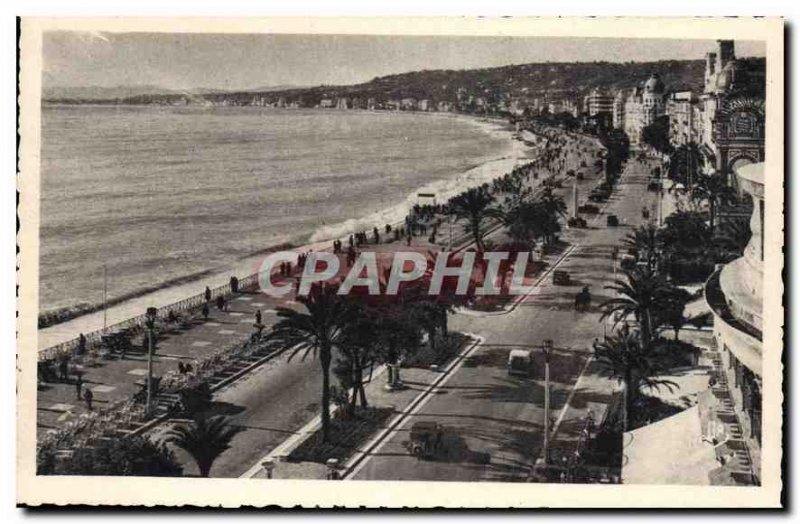 Postcard Old Nice's Promenade des Anglais