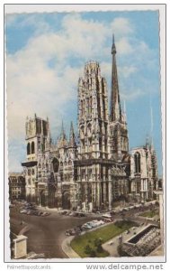 Hand Tinted RP: La Cathedrale, Rouen, Seine Maritime, France