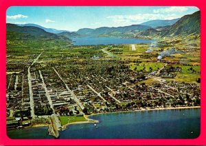 Canada British Columbia Penticton Aerial View