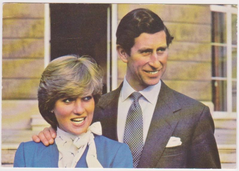 HRH PRINCE OF WALES AND LADY DIANA SPENCER ENGAGEMENT PHOTO SHOOT