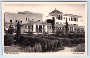 CASABLANCA Palais du Sultan MOROCCO Postcard