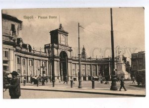203017 ITALY NAPOLI Piazza Dante Vintage postcard