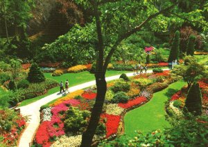 Sunken Gardens,Butchart Gardens,Victoris,British Columbia,Canada