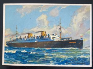 Mint Picture Postcard Germany Lloyd Bremen Fast Steamer Columbus