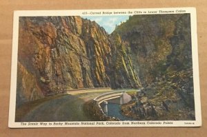 UNUSED .01 PC BIG THOMPSON CANON TO ROCKY MOUNTAIN NATIONAL PARK, COLORADO